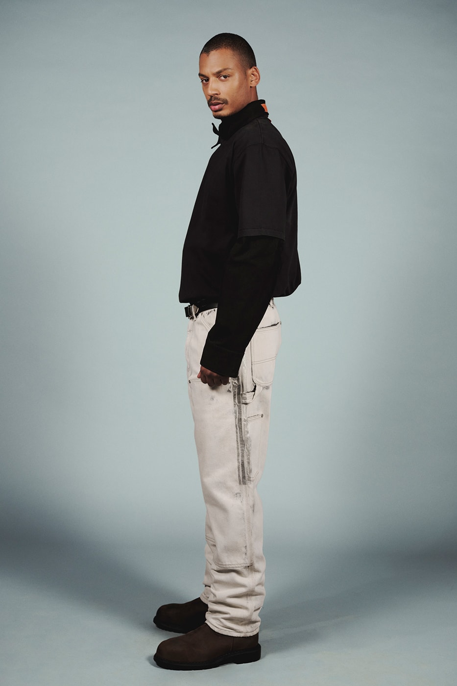 Heron Preston Stages a Bold Re-Birth of His Namesake Brand relaunches Namesake brand