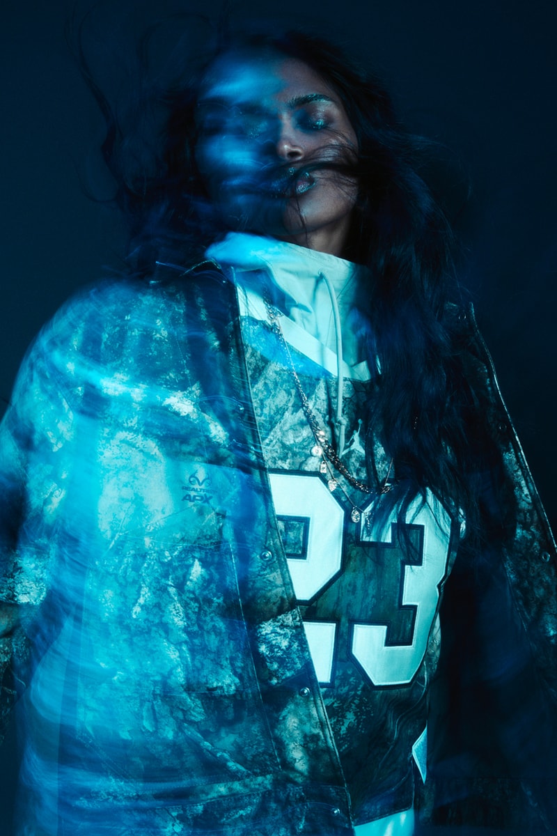 james loach jordan brand coldest in the game collections realtree mountainside outerwear camo styling winter clothing technical gorpcore 