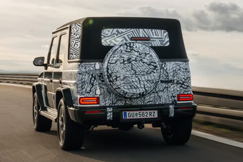 Mercedes-Benz Reveals First Look at the New G-Class Cabriolet convertible road testing road trials austria