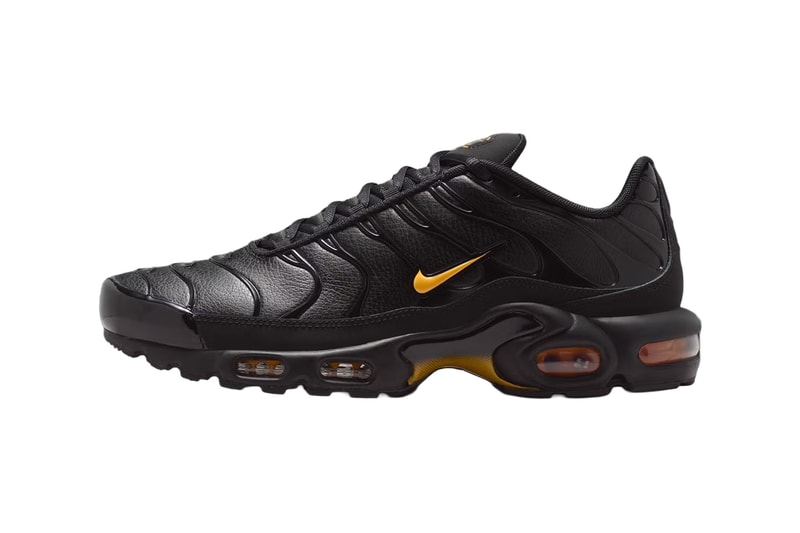 Nike Air Max Plus Premium Black Metallic Rose Gold Black Metallic Rose Gold Laser Orange IF4390 001 Release Info