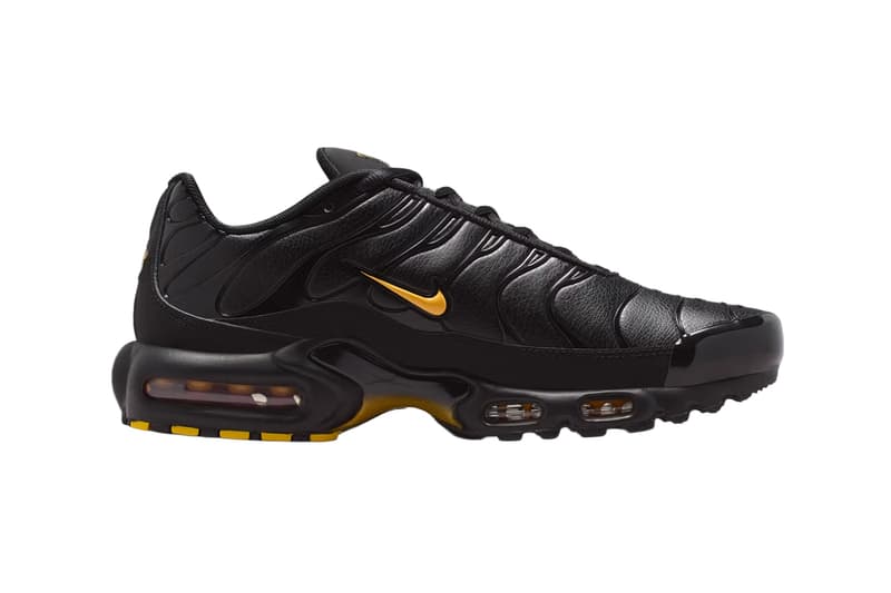 Nike Air Max Plus Premium Black Metallic Rose Gold Black Metallic Rose Gold Laser Orange IF4390 001 Release Info