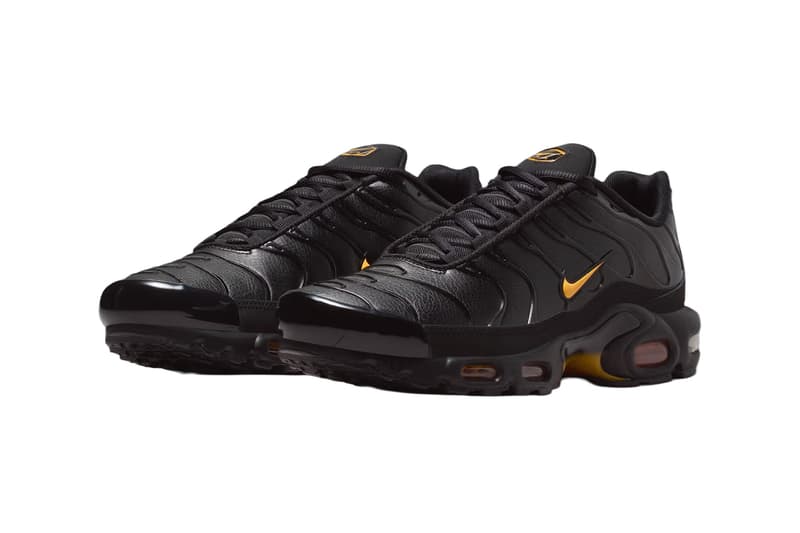 Nike Air Max Plus Premium Black Metallic Rose Gold Black Metallic Rose Gold Laser Orange IF4390 001 Release Info