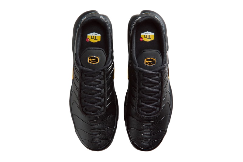 Nike Air Max Plus Premium Black Metallic Rose Gold Black Metallic Rose Gold Laser Orange IF4390 001 Release Info