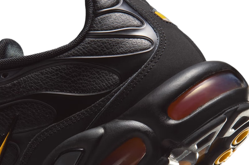 Nike Air Max Plus Premium Black Metallic Rose Gold Black Metallic Rose Gold Laser Orange IF4390 001 Release Info