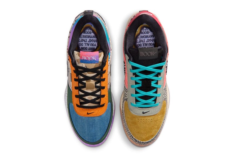 Nike Book 1 What The upper panel and material mix