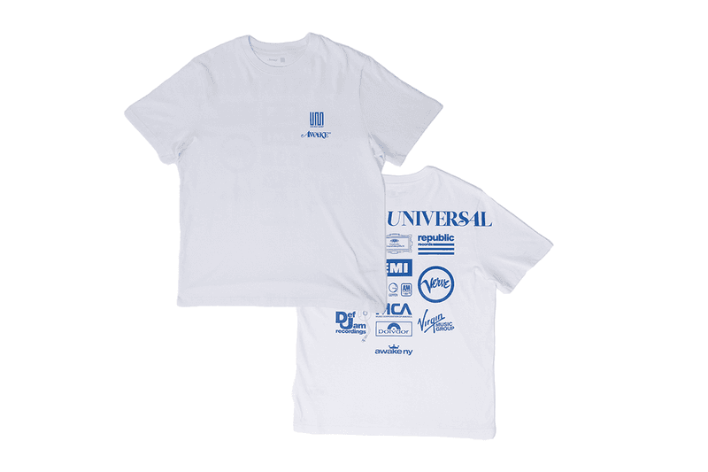 UMG and Awake NY Collaborate On 'Music is Universal' Capsule new york city streetwear collab angelo baque