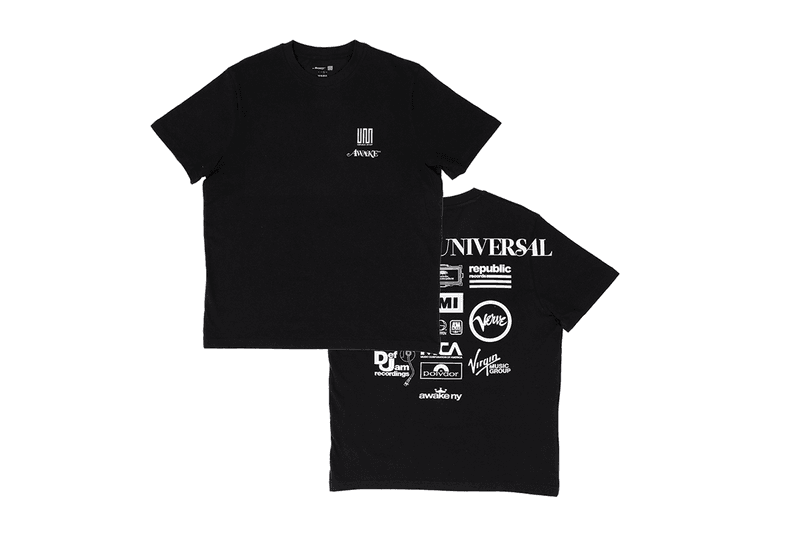 UMG and Awake NY Collaborate On 'Music is Universal' Capsule new york city streetwear collab angelo baque