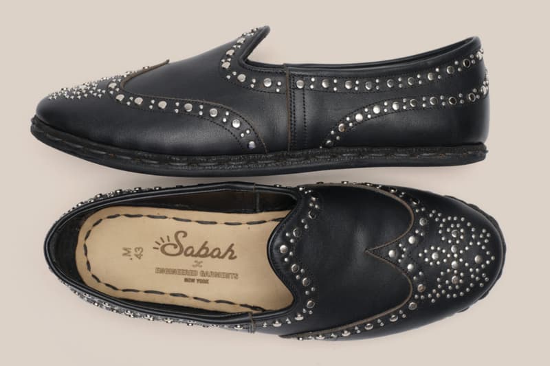 Sabah Engineered Garments studded perforated sabah Collaboration collection Release Info