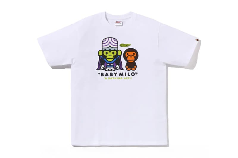 BAPE® Unveils 'The Powerpuff Girls' Collaboration bubbles buttercup blossom t-shirts abc camo