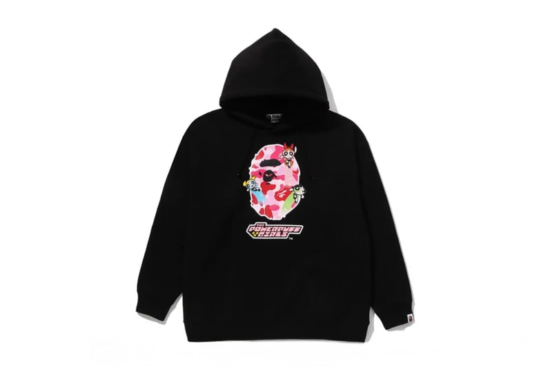 BAPE® Unveils 'The Powerpuff Girls' Collaboration bubbles buttercup blossom t-shirts abc camo