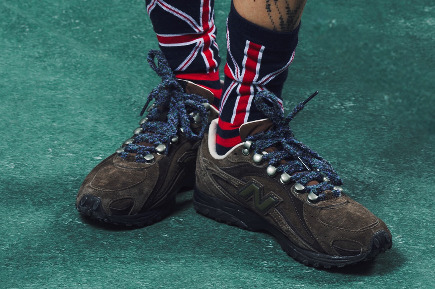 Basketcase x New Balance 204L "Pine Valley" hbx release info sneakers trail eclectic minimalism