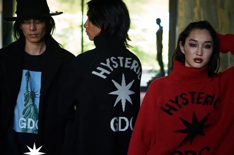 GDC HYSTERIC GLAMOUR Capsule Collaboration Release Info