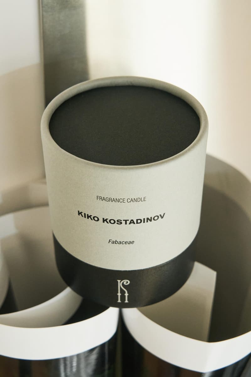 Kiko Kostadinov x rétaW Fabaceae Candle Solid Perfume "Kiko Grey" Release Info