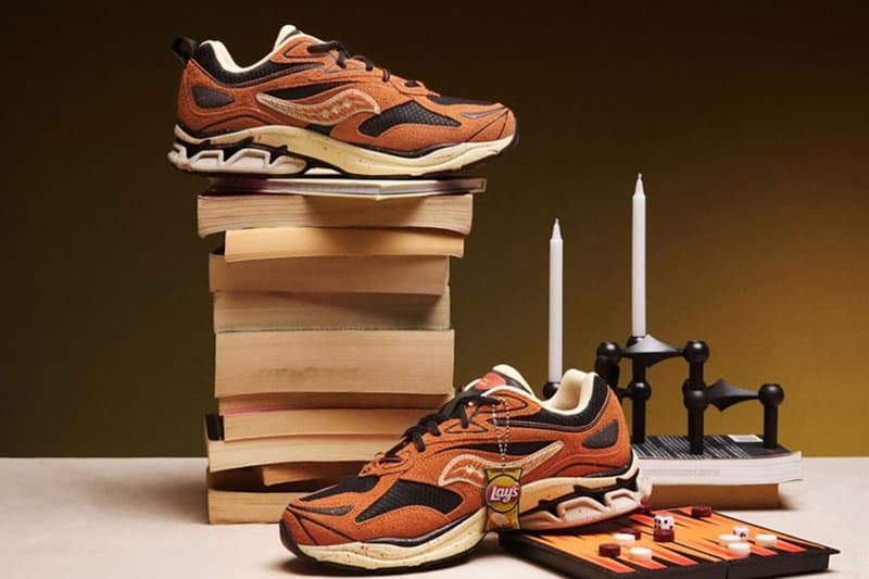 Saucony Gets Chippy With Latest Lay's Collaborative Collection Cohesion 2K trainer 80x grid fusion china