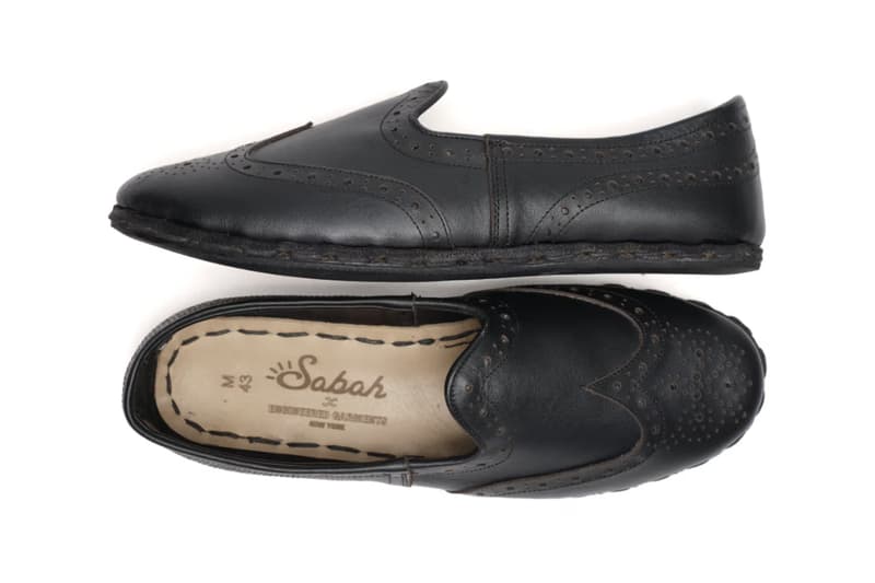 Sabah Engineered Garments studded perforated sabah Collaboration collection Release Info