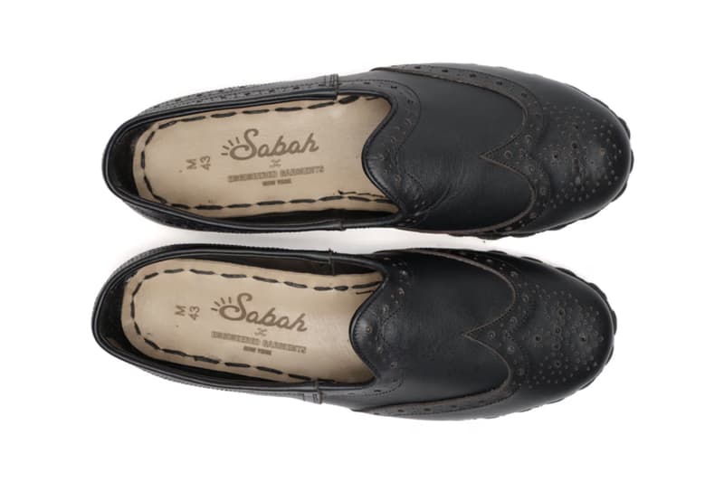 Sabah Engineered Garments studded perforated sabah Collaboration collection Release Info