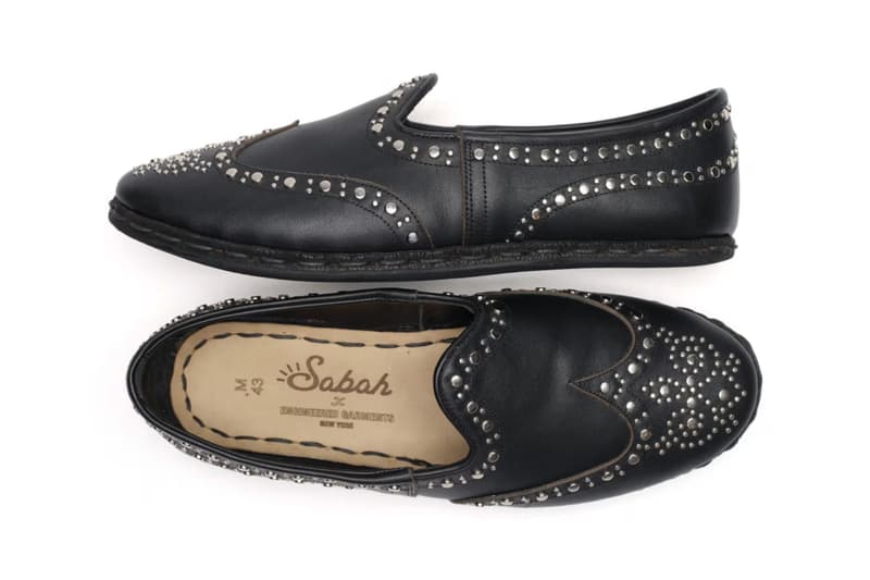 Sabah Engineered Garments studded perforated sabah Collaboration collection Release Info