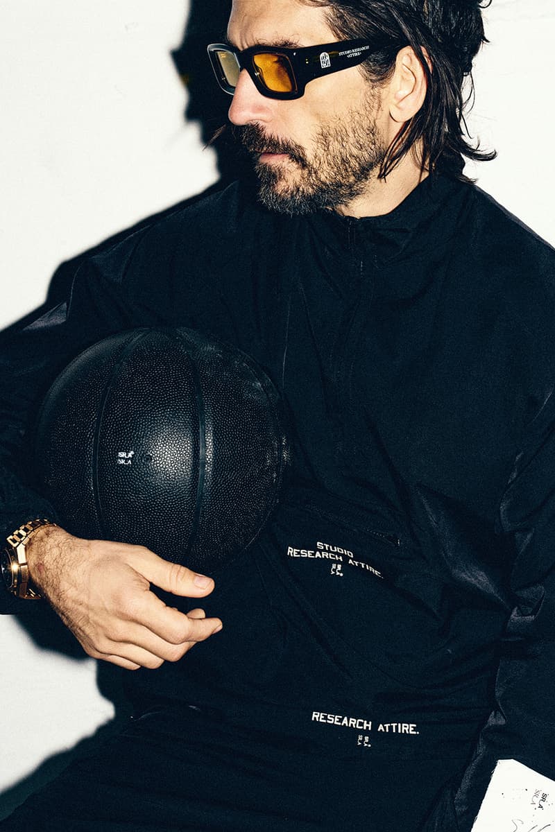 SR_A's Limited Release Capsule Is Centered Around Engineered Emotion debut eyewear eclipse torque functional apparel sweatpant and hoodies set