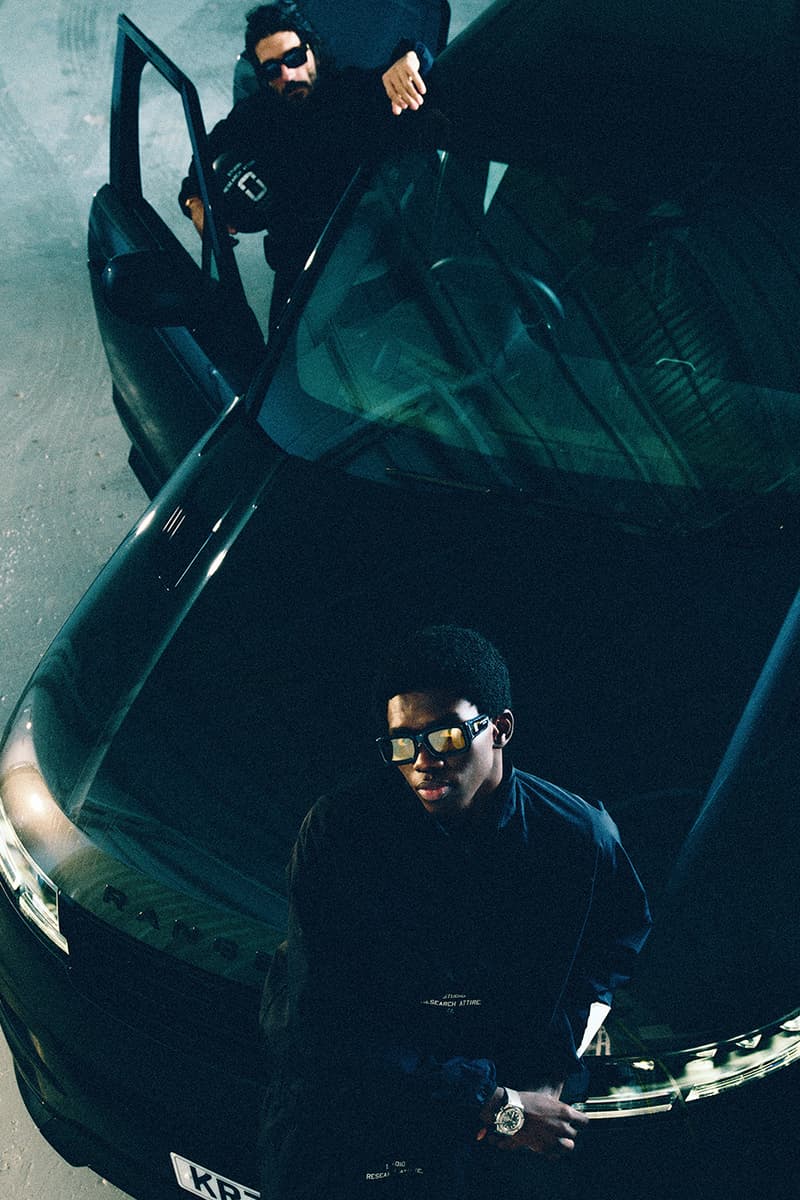 SR_A's Limited Release Capsule Is Centered Around Engineered Emotion debut eyewear eclipse torque functional apparel sweatpant and hoodies set