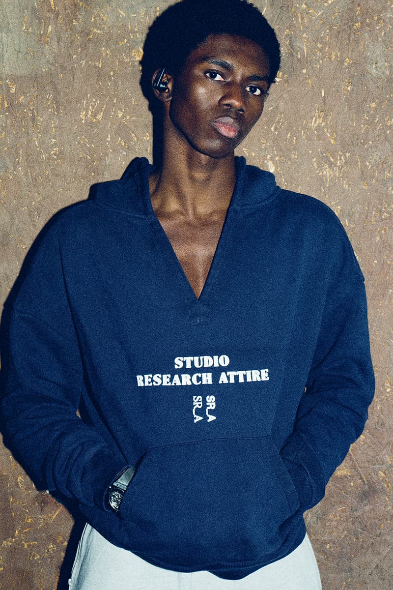 SR_A's Limited Release Capsule Is Centered Around Engineered Emotion debut eyewear eclipse torque functional apparel sweatpant and hoodies set