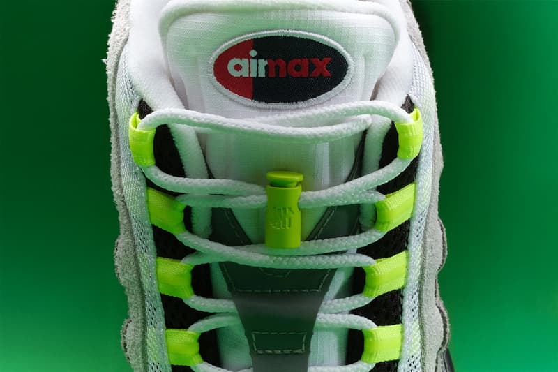 UNDEFEATED Nike Air Max 95 Neon Colorway Black Neon Yellow Light Charcoal Light Graphite IB4523 004 Release Info Geo Exclusives Pack New York Tokyo Shanghai Birmingham
