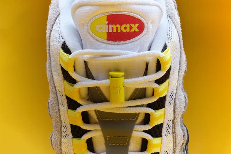 UNDEFEATED Nike Air Max 95 Neon Colorway Black Neon Yellow Light Charcoal Light Graphite IB4523 004 Release Info Geo Exclusives Pack New York Tokyo Shanghai Birmingham