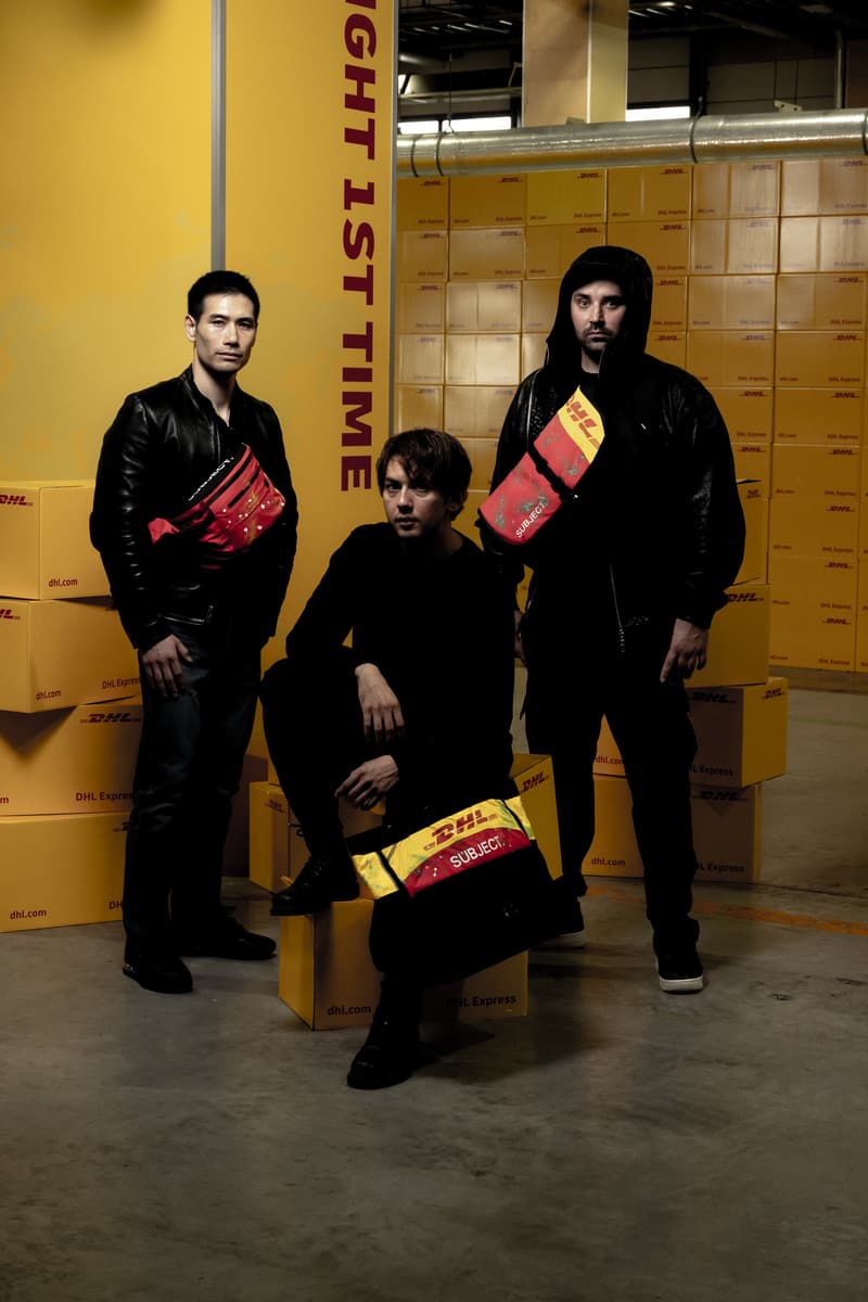 DHL and SUBJECT Unveil Special Collaborative Accessory Collection Made of Used Uniforms