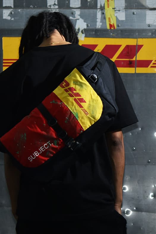 DHL and SUBJECT Unveil Special Collaborative Accessory Collection Made of Used Uniforms