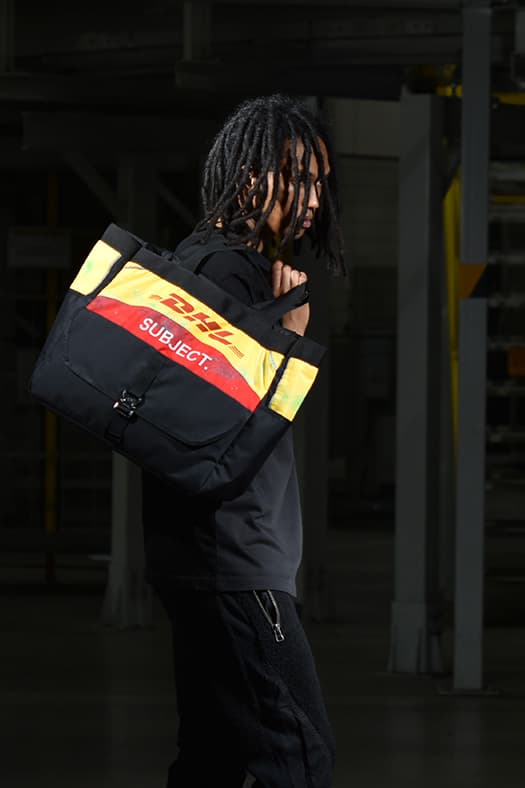 DHL and SUBJECT Unveil Special Collaborative Accessory Collection Made of Used Uniforms