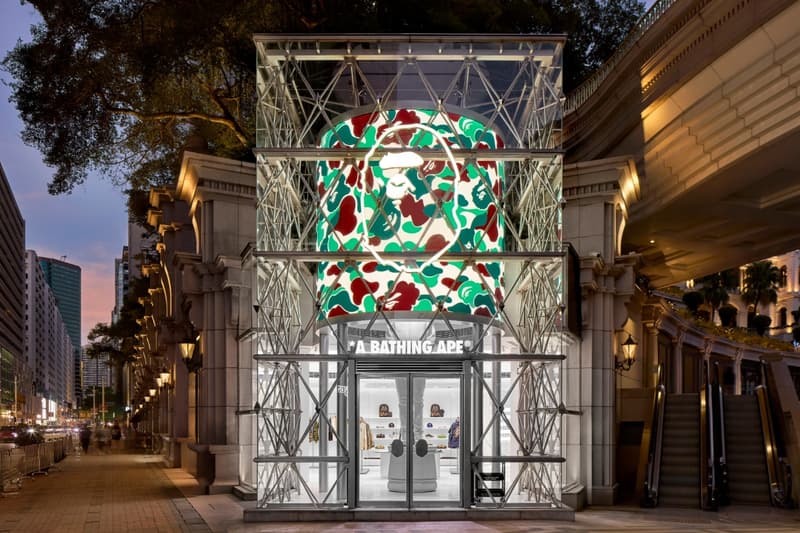 BAPE First All-White Concept Store & Cafe 1881 Heritage Hong Kong Opening Info