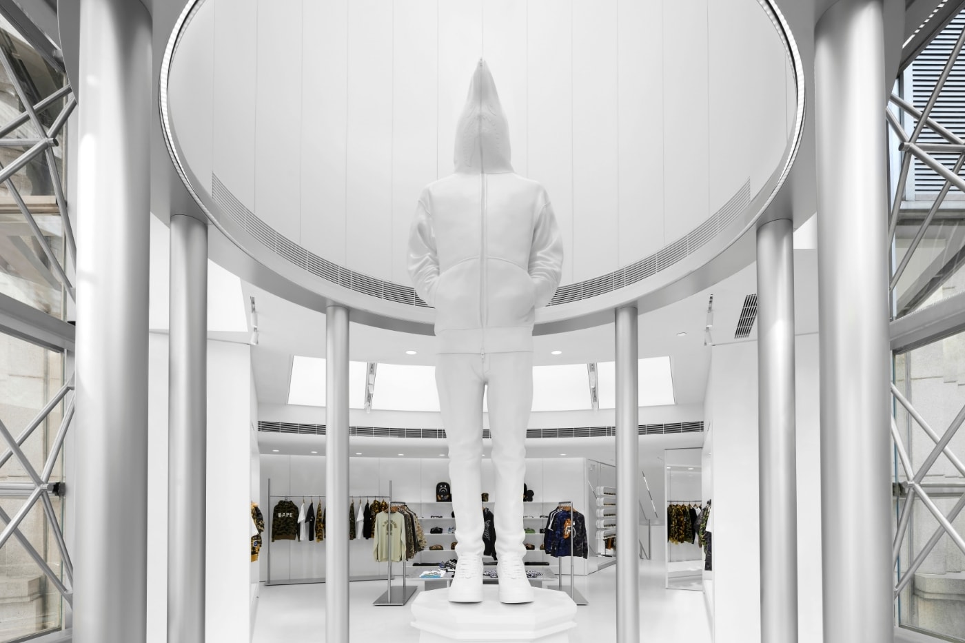 BAPE First All-White Concept Store & Cafe 1881 Heritage Hong Kong Opening Info