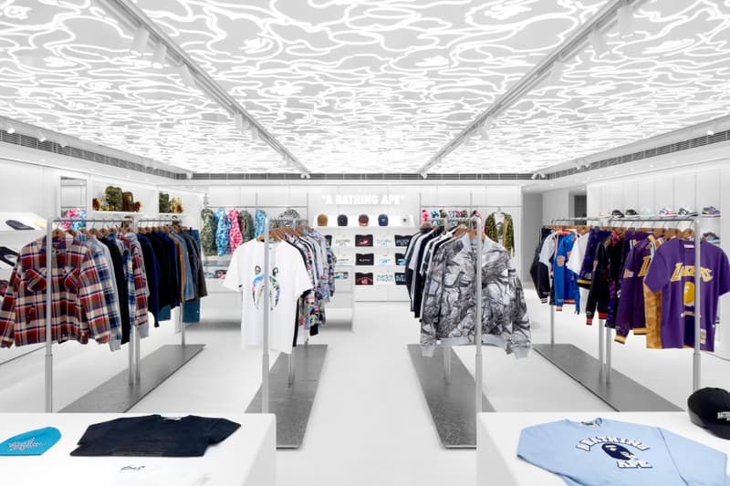 BAPE First All-White Concept Store & Cafe 1881 Heritage Hong Kong Opening Info