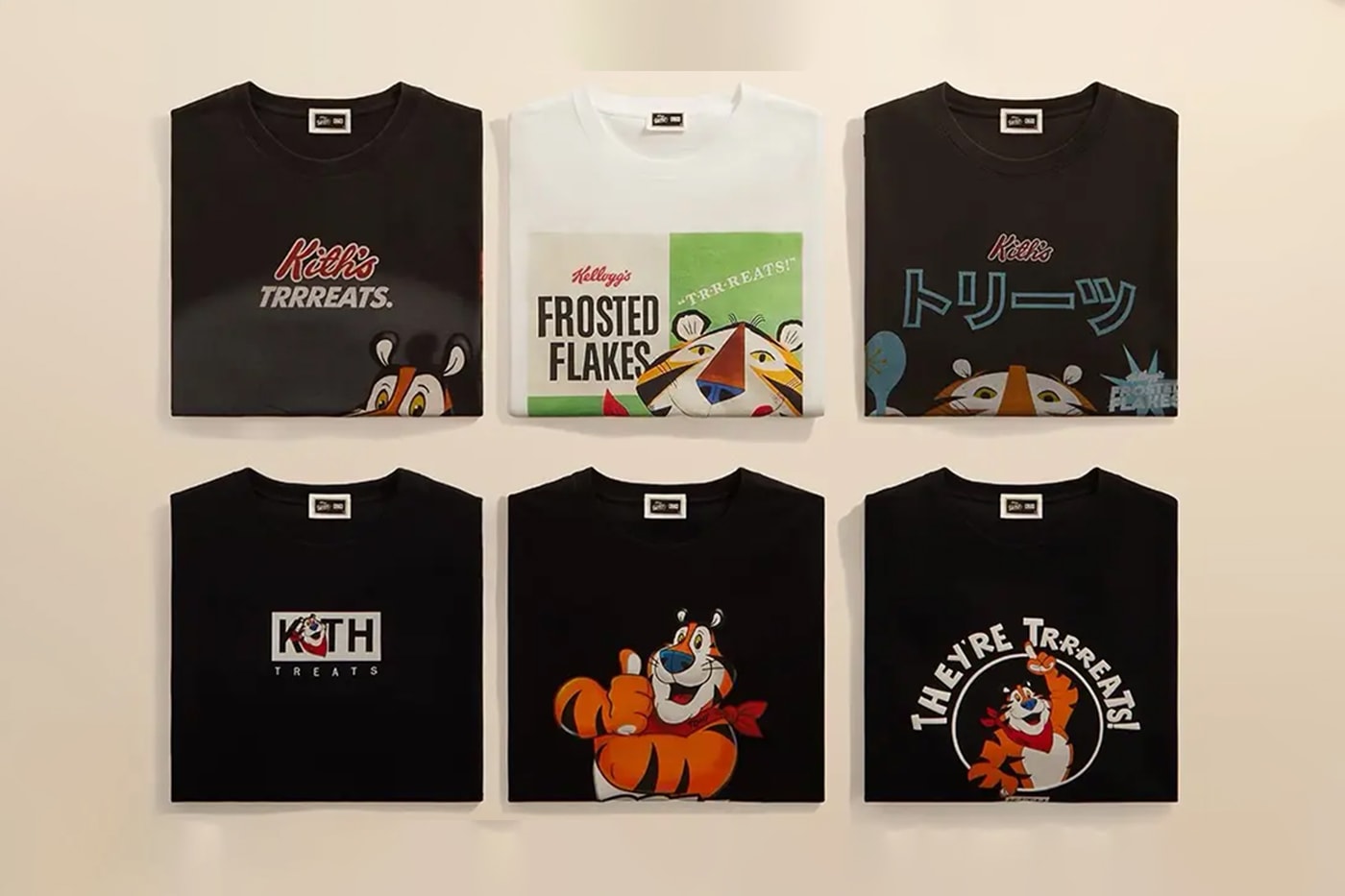 KITH TREAT Kellogg’s Frosted Flakes Cereal Tony the Tiger Collaboration Collection Release Info