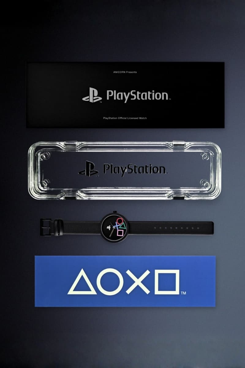 PlayStation x ANICORN Watch Collaboration Collection Release Info