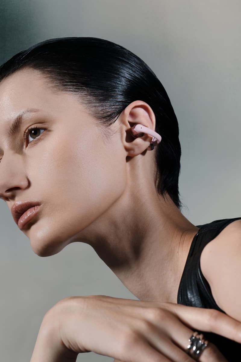 Shokz OpenDots ONE Open-Ear Earbuds UK JointArc™ Dolby Sound Music Podcasts Shokz’s Bassphere™ OpenBass™ 