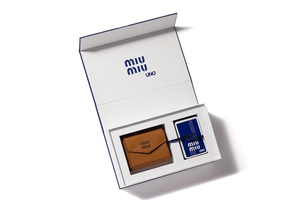 This UNO x Miu Miu Set Can Be Yours for $600 USD collaboration leather. case