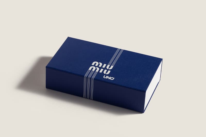 This UNO x Miu Miu Set Can Be Yours for $600 USD collaboration leather. case