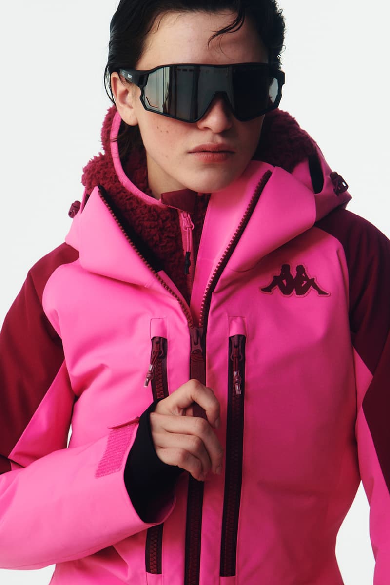 kappa ski collection skiwear jackets overalls skisuit 222 Banda degli Omini 8cento premium 6cento performance breathability waterproof