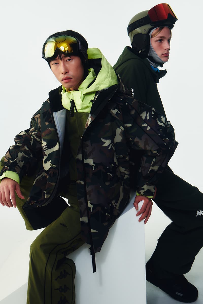 kappa ski collection skiwear jackets overalls skisuit 222 Banda degli Omini 8cento premium 6cento performance breathability waterproof