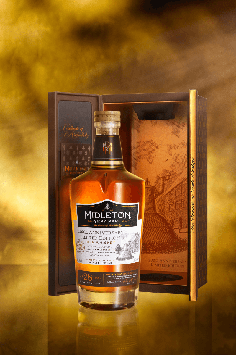 Midleton Distillery Celebrates 200 Years With Japanese Oak Innovation, 28-year-old single pot still whiskey featuring its first-ever use of Japanese Mizunara oak., Kevin O'Gorman