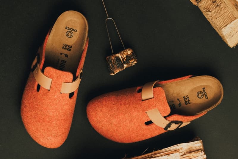 Birkenstock x CNCPTS Boston“Felt” Collection Release Info “Orange Felt” “Graphite Felt”