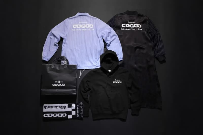 COMME des GARÇONS Drops Collaborative Collection With G-Dragon december 24 