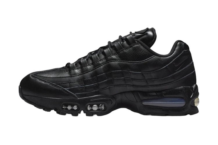 Nike Unveils Air Max 95 “Black Leather” with Premium Finish