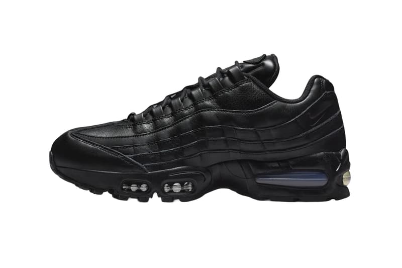 Nike Air Max 95 Black Leather Black Black IM0696-001 Release Info