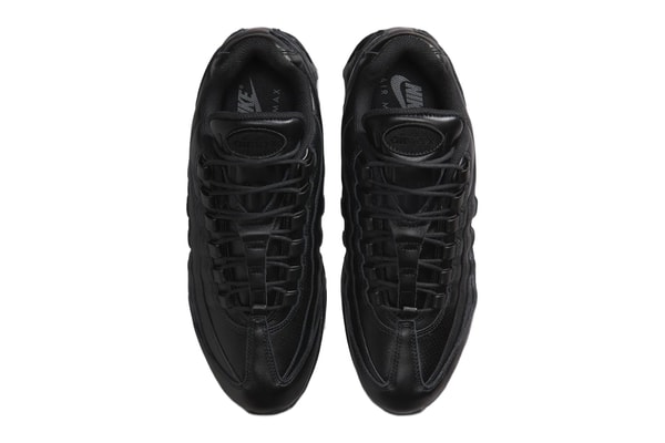 Nike Air Max 95 Black Leather Black Black IM0696-001 Release Info