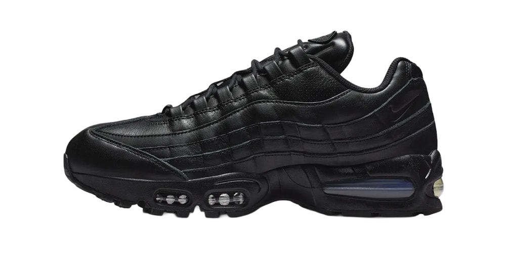 Nike Unveils Air Max 95 “Black Leather” with Premium Finish