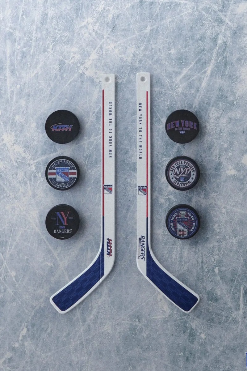 Kith Celebrates New York Rangers' 100th Anniversary With Centennial Collaboration Collection henrik Lundqvist