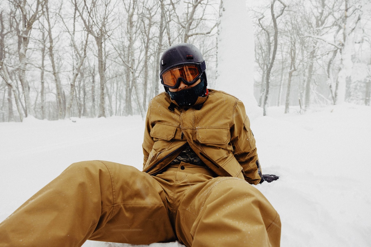 Hypebeast Hits the Slopes in Moncler Grenoble Fall/Winter 2025 release info collection instagram video jacket mountain belleayre ski snowboard jacket gore-tex price Marguns Laminate Yunque Denim Down Valserine Patchwork