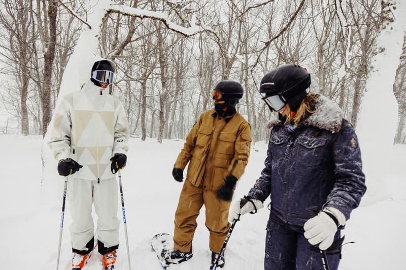 Hypebeast Hits the Slopes in Moncler Grenoble Fall/Winter 2025 release info collection instagram video jacket mountain belleayre ski snowboard jacket gore-tex price Marguns Laminate Yunque Denim Down Valserine Patchwork