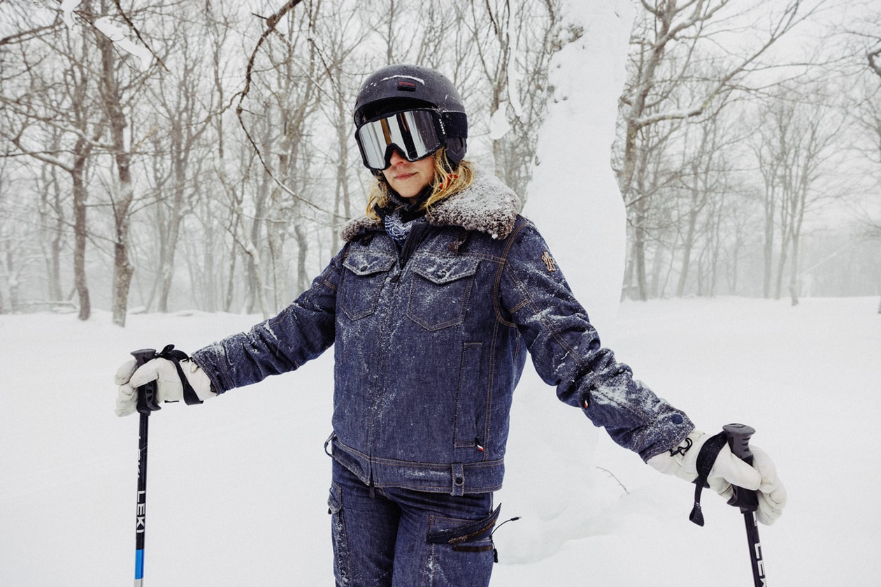 Hypebeast Hits the Slopes in Moncler Grenoble Fall/Winter 2025 release info collection instagram video jacket mountain belleayre ski snowboard jacket gore-tex price Marguns Laminate Yunque Denim Down Valserine Patchwork